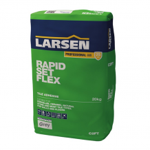 Larsen Pro Fast Set Adhesive Grey 20kg (Green Bag)